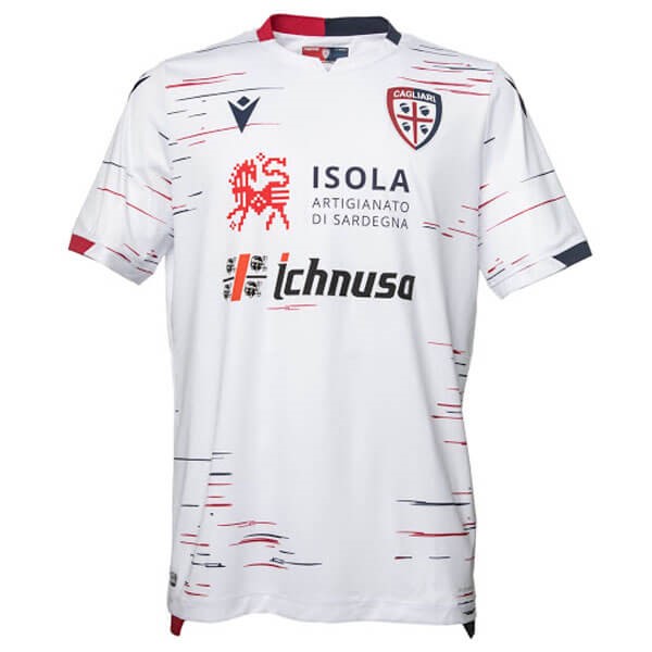 Tailandia Camiseta Cagliari Calcio 2ª 2019 2020 Blanco